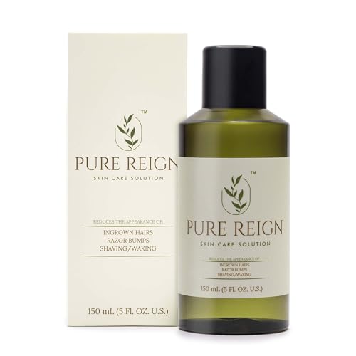 Post-Shave & Waxing Skin Soothing Solution for Ingrown Hairs & Bumps - 5oz