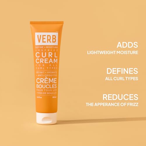 Lightweight Curl Cream 5.3 oz - Frizz Control & Definition - Vegan, Sulfate-Free - Variation of THIS listing