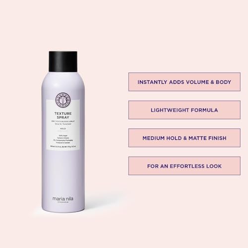 Maria Nila Texture Spray 7.4 Fl Oz - Volume & Texture for Dry Hair, Light Hold 2/5