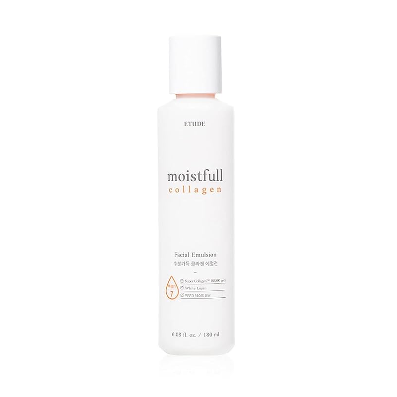 Etude Moistfull Collagen Facial Emulsion - Soft Lotion, 6.08 fl oz