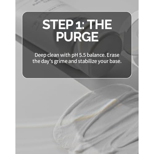 Pure Moisture Cleanser |Gentle Korean Face Wash | Purifying & Hydrating | Centella, HA, Niacinamide | Vegan, EWG Verified