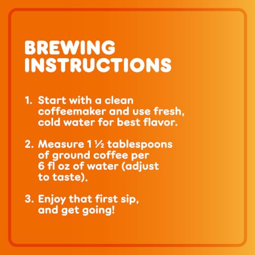 Dunkin’ Vanilla Ground Coffee - Medium Roast, 6 Pack of 18 Oz. Bags - French Vanilla Flavor