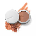 Rice Powder Blush and Bronzer Duo - Matte Terracotta & Rusty Rose, 0.32oz - Roma Variation