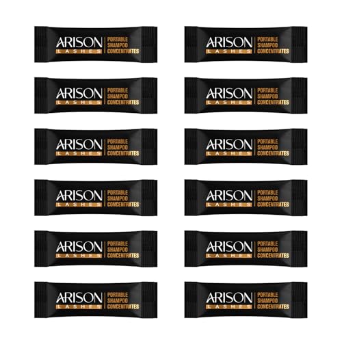 ARISON LASHES Shampoo Concentrate for Eyelash Extensions Lash Cleaning Hypoallergenic and Non-irritation Cleanser for Personal Travel or Home(Unscente)