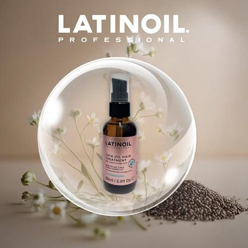 Chia Oil Hair Treatment - Hydrating Nourishing Repair Oil 2 Fl Oz - LATINOIL
