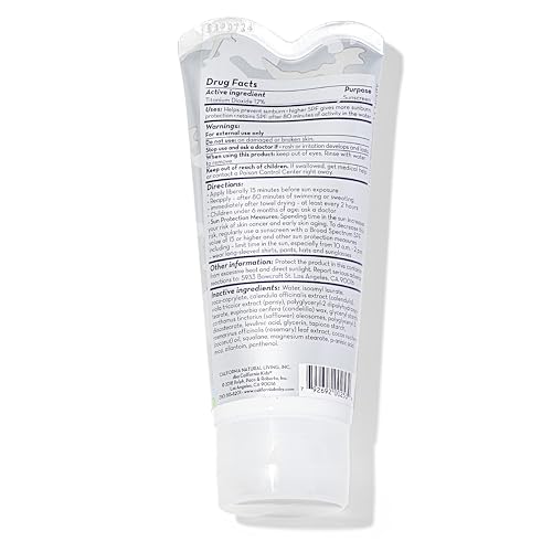 California Baby Kids Mineral Sunscreen SPF 30 Unscented Travel Size