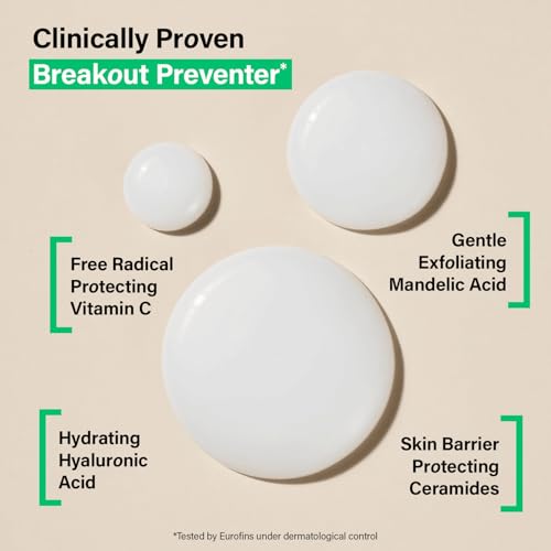 Coats Gentle Hydrating Toning Milk ? Hydrates, Protects & Exfoliates to Prevent Breakouts ? Dermatologist Approved & Clinically Proven ? 4.2 oz