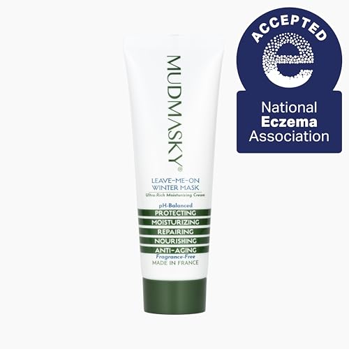 Winter Face Moisturizer with Squalane for Dry Skin - Soothing Cold Weather Cream 1.35 oz