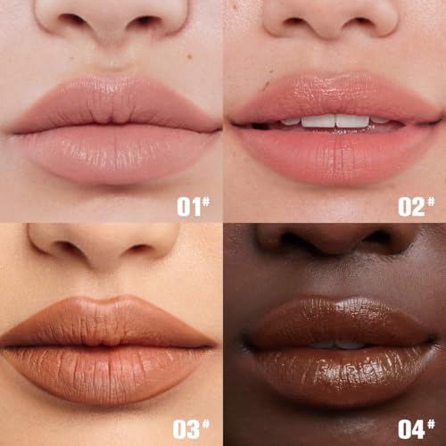 PHOFAY Lip Gloss - Multiple Shimmer Shades with Subtle Candy Scent, Lightweight Oils & Vegan Formula, Ideal Gift