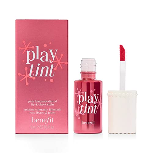Benefit Pink Lemonade Lip & Cheek Stain - Long-Wear Tinted Makeup
