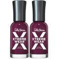 Sally Hansen Hard as Nails Xtreme Wear Nail Color, With the Beet, 0.4 Fluid Ounce (Pack of 2)