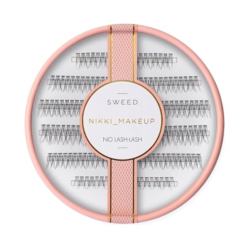 SWEED - No Lash-Lash False Eyelashes | Tapered, Natural, Lightweight | Vegan, Cruelty-Free, Clean Beauty (6mm, 8mm, 10mm, 12mm)