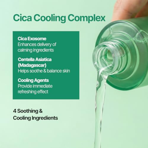 Cooling & Hydrating Toner with Cica Exosome for Sensitive Skin - 130ml