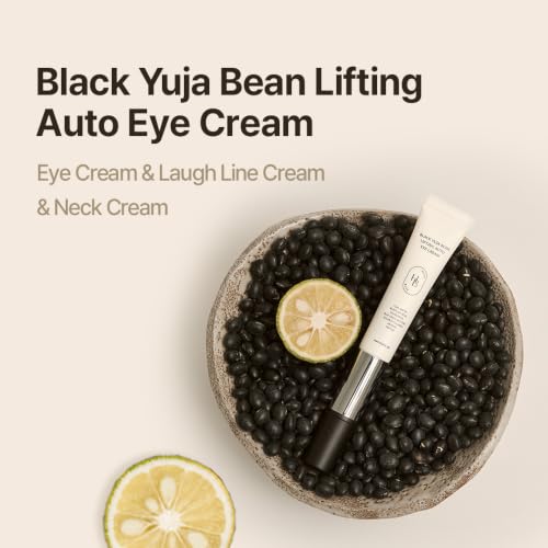 HEVEBLUE Yuja Bean Lifting Eye Cream for Sensitive Skin – Vegan, Anti-Aging Eye Treatment
