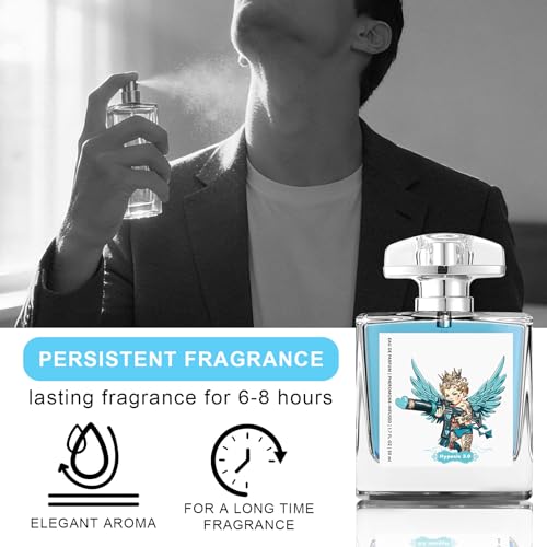 Men's Pheromone Cologne - Long-Lasting Citrus Amber Fragrance for Men 1.7 OZ