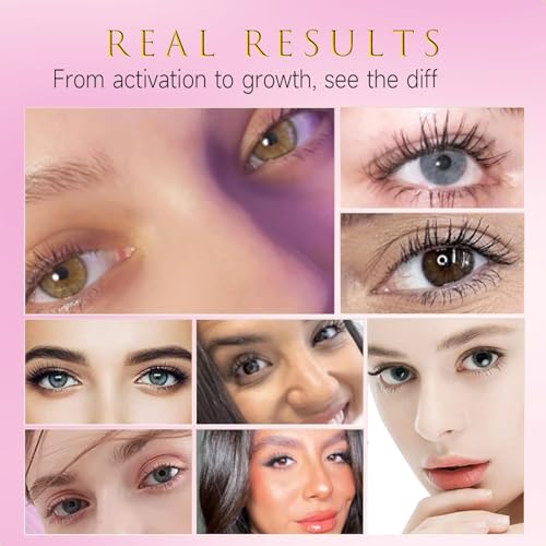 Eyelash Growth Serum - Natural Lash Enhancer with 15 Botanical Extracts - Advanced Lash Formula for Longer, Thicker, Fuller Looking Lashes - Oil-Free, Hypoallergenic & Gentle - 3ml