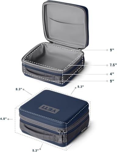 YETI Daytrip 3L Insulated Soft Cooler Lunch Box - Classic Navy