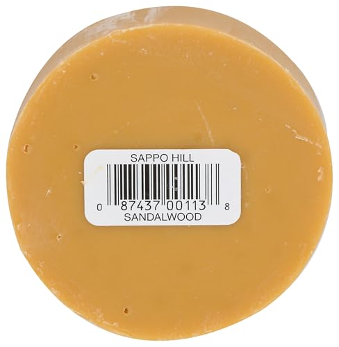 Sandalwood Bar Soap - Cold Process, Vegan, Cruelty-Free, 3.5 Ounce