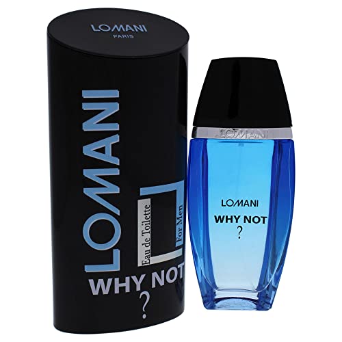 Lomani Why Not for Men - 3.3 Oz Eau de Toilette Spray - Fresh & Long-Lasting