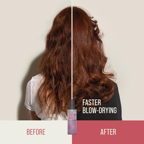 KMS ThermaShape Quick Blow Dry Spray - 6.7 Fl Oz, Faster Drying & Heat Protect