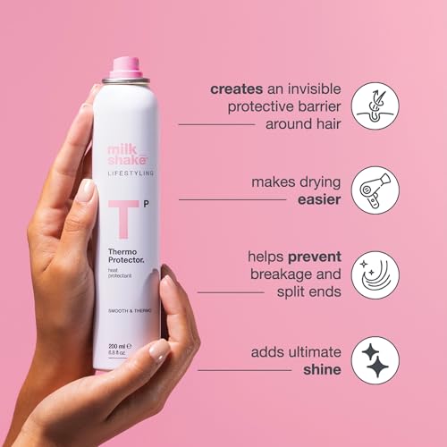 Heat Protectant Hair Spray with Milk & Quinoa Proteins - 6.8 Fl Oz