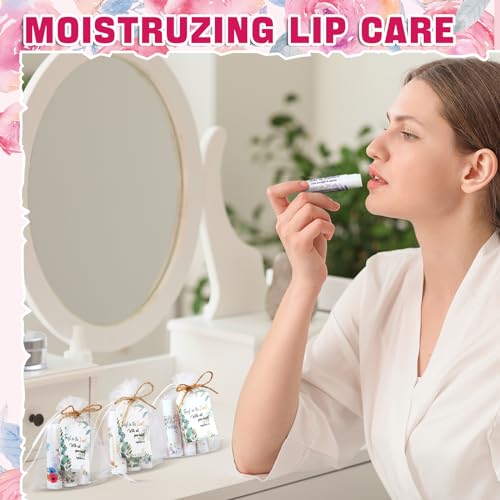 50 Set Christian Religious Gift Bulk Lip Balm for Women Christian Church Party Favor Bulk Bible Verse Lip Balm with Scripture Christmas Inspirational Gift for Coworker Staff Employee