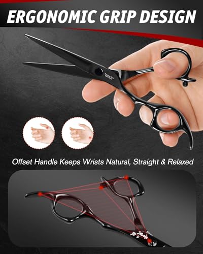 SEIMEIKEN Professional Hair Cutting Scissors Kit - Hair Shears & Thinning Shears Set