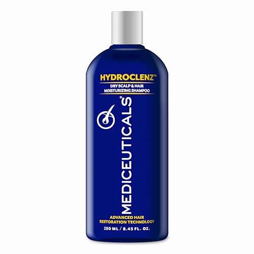 Moisturizing Dry Scalp & Hair Shampoo - Hydrating Sulfate-Free Formula 8.45 oz