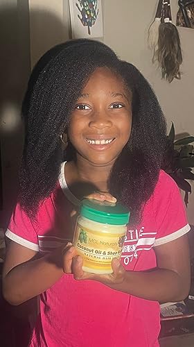 MGL Naturals Organic Coconut Oil & Shea Butter Hair Food for Nourishing & Moisturizing