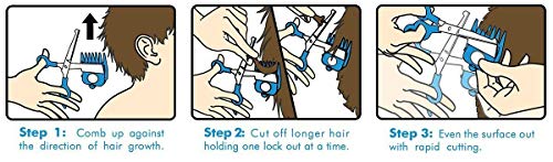 Calming Clipper 20-Piece Right-Handed Sensory Haircut Kit for Children with Autism