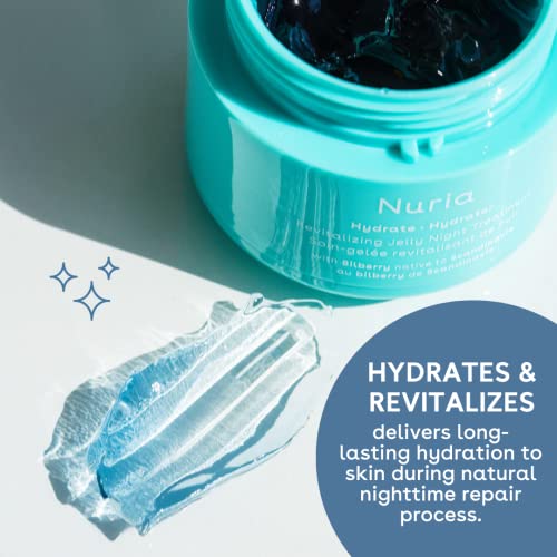 Hydrating Night Face Moisturizer Jelly Mask for All Skin Types - 55g