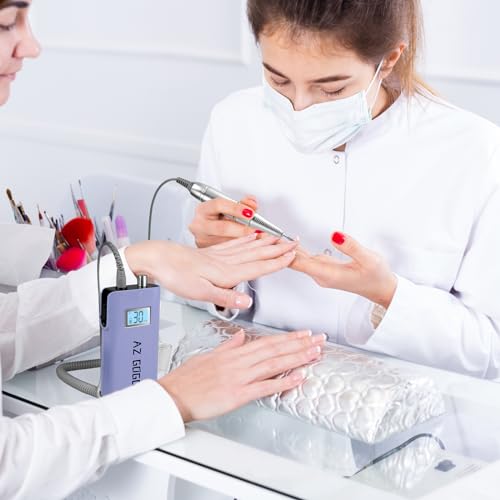 Rechargeable Cordless Nail Drill Machine 30000RPM with LCD Display for Acrylic Gel Nails