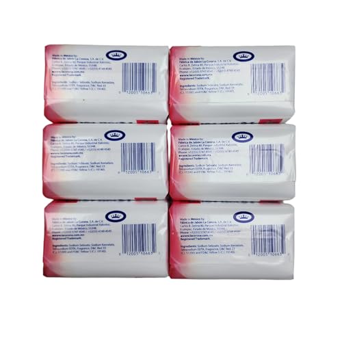 Rosa Venus Pink Bar Soap 5.3 oz (Pack of 6)
