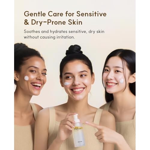 Here-Oh My First Hydrating Serum with Hyaluronic Acid | Facial Serum for Glowing Skin & Skin Barrier Repair | Korean Serum for Dry Skin & Sensitive Skin (5.24 fl oz)