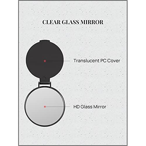 144 Pcs Compact Mirrors Bulk, Round Pocket Makeup Mirror for Purse(4-Color)