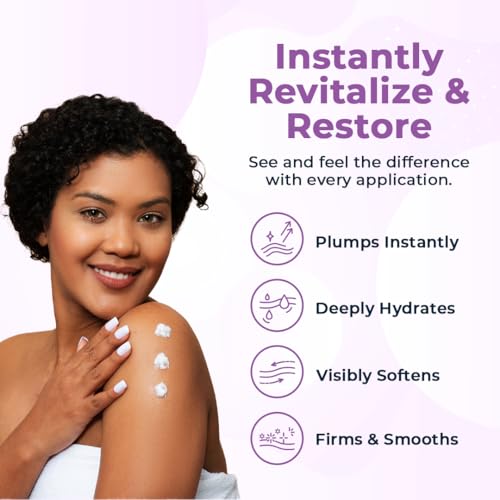 VitaMedica Restorative Moisturizer with Hyaluronic Acid ? Intense Moisture Hand & Body Lotion with Algae & Aloe for Firming, Hydrating, Anti-Aging - 2 Pack