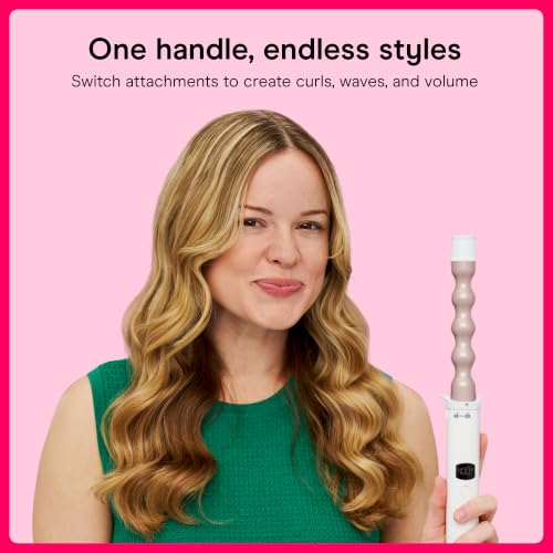 Conair 5-in-1 Hair Styler with Interchangeable Attachments - Ceramic Curling Iron