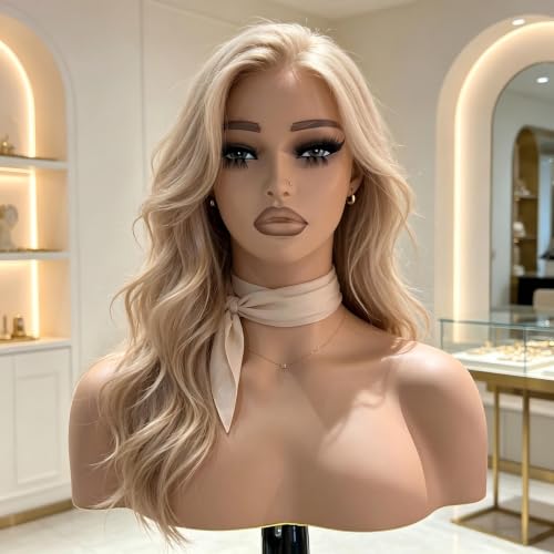 Professional Mannequin Head with Mesh Wig Cap for Display & Styling
