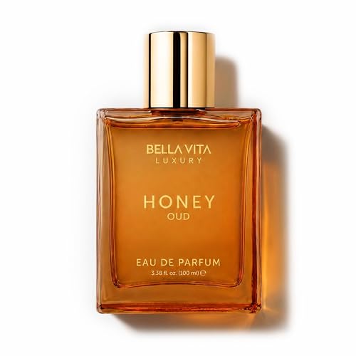 BellaVita Honey Oud Unisex Perfume 100ml & 20ml Long-Lasting Arabian Fragrance
