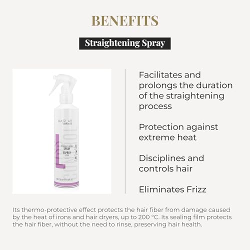 Smoothing Hair Spray with Hydrolyzed Keratin and Heat Protection - 250ml