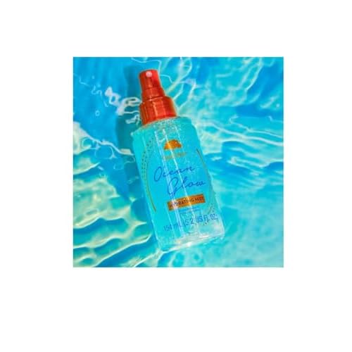 Tree Hut Ocean Glow Hydrating Foaming Gel Body Wash, 18 fl oz Ocean Glow Hydrating Fragrance Mist, 5.2 fl oz