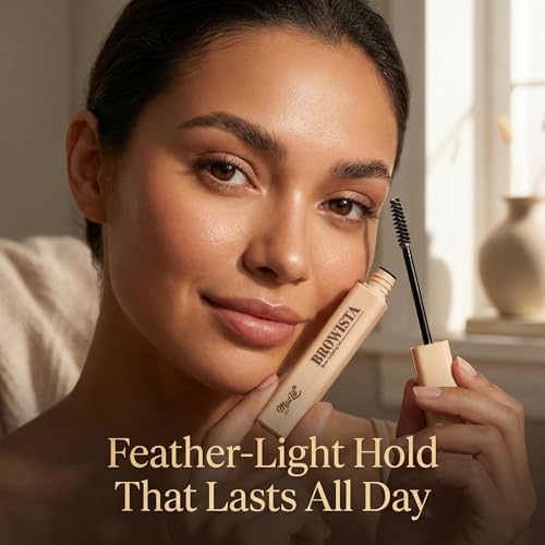 Miss Lil USA Browista Clear Eyebrow Gel - Strong Hold, Long-Lasting, Natural Finish