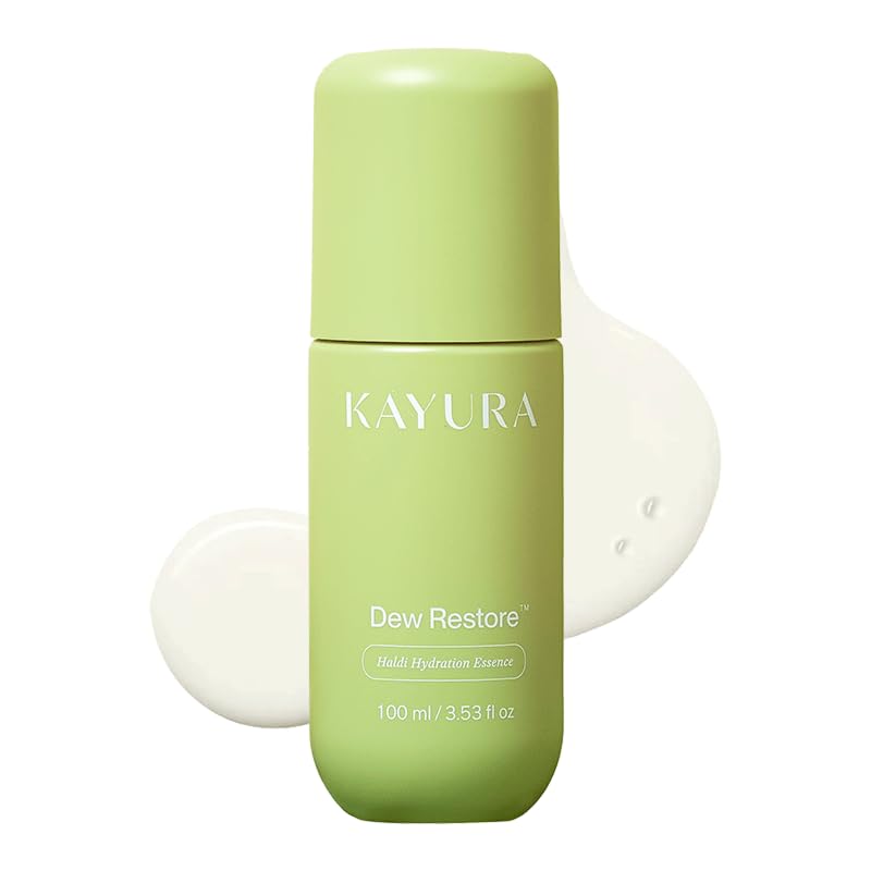 Kayura Dew Hydrating Toner with Turmeric & Ceramide - Vegan, Fragrance-Free, 3.5 fl oz