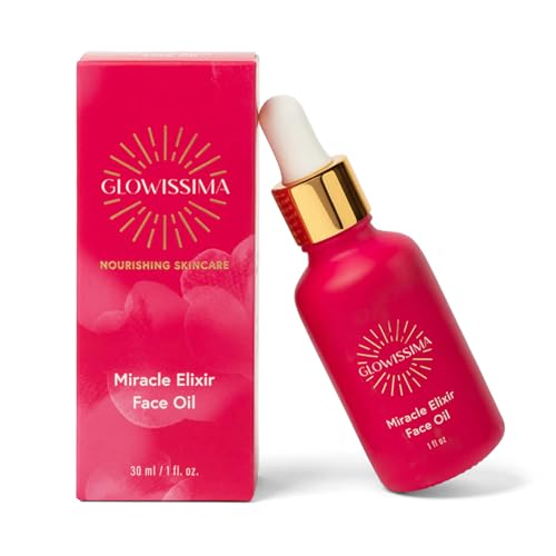 GLOWISSIMA Miracle Elixir Face Oil for Women ? Lightweight Nourishing Radiance Oil for Glowing Skin, Dark Spots & Smooth Texture ? Hydrating Facial Oil, Fast-Absorbing, Non-Greasy, 1 oz