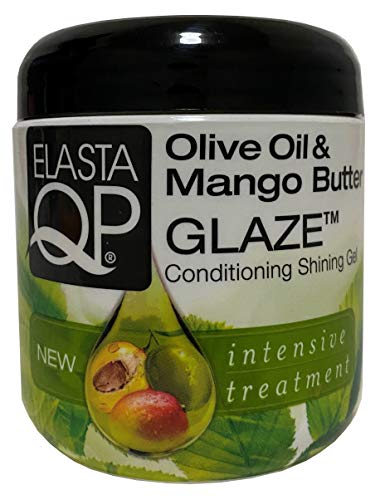 Elasta QP Glaze Conditioning Hair Gel - Shine & Hold, 6 oz Pack of 4