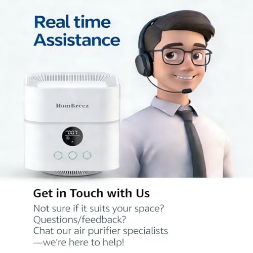 HomBreez 3-in-1 Air Purifier Humidifier Combo - Standard