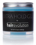 Hair Styling Gel Extra Hold 12 oz Alcohol-Free with Botanical Blend for Thick, Shiny Hair