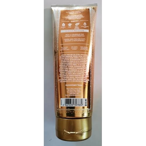 Bath & Body Works Touch of Gold Ultimate Hydration Body Cream 8 Ounces Pack of 2