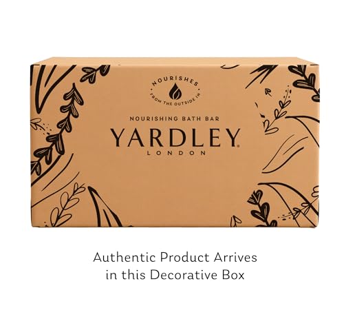 Yardley London Bath Soap Bars Bundle - 10 Pack, 4.0 oz Each, Assorted Scents