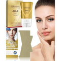 AH-8 Neck and Eye Cream Set with Electric Massage Tightening, Anti-Wrinkle Treatment with Red Light, Deep Moisturizer Bundle Care (neck cream and neck tap)